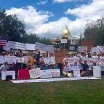 Pictures and Videos from MA H.3361 Protest in Boston Common